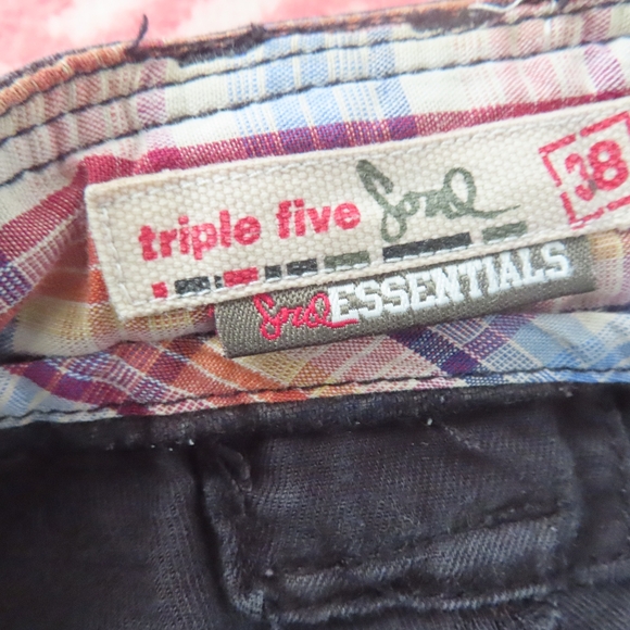 Vtg Triple Five Soul Pants Men Sz 38 (37X33) Parachute Cargo Y2K skater dragon - Picture 6 of 8
